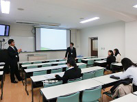 教育委員会採用ご担当者による岡山市教員採用試験説明会