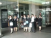 川崎　試験会場へ出発①