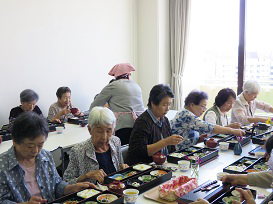 第5回ふれあい給食の様子