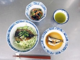 おさかな料理教室の様子