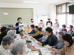 2017年度第9回ふれあい給食の様子