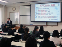 神戸市教員採用試験説明会の様子