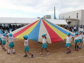 高倉台幼稚園第45回運動会にの様子