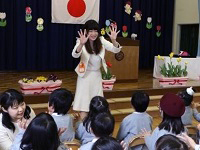 高倉台幼稚園入園式の様子