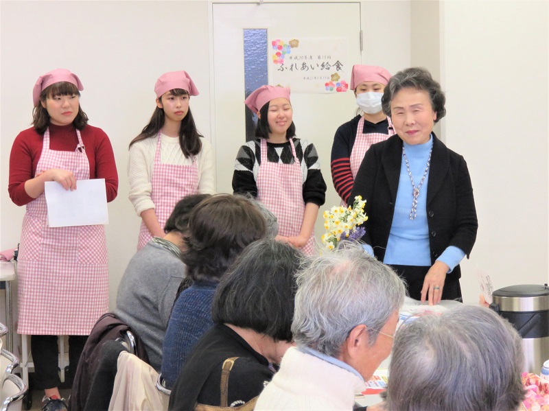 ふれあい給食の様子2