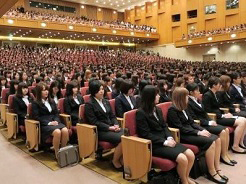 2018年度入学式の様子