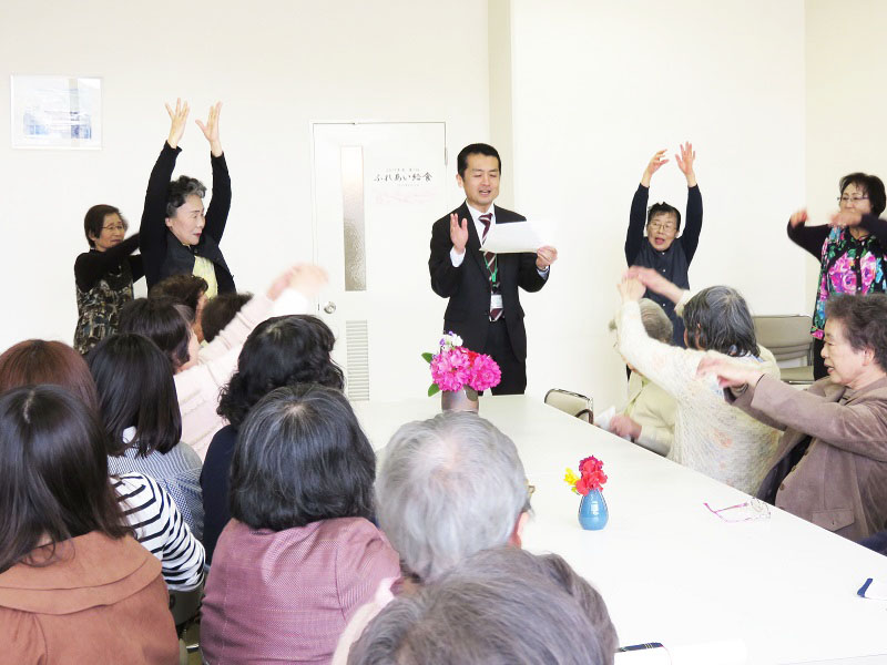 ふれあい給食の様子9