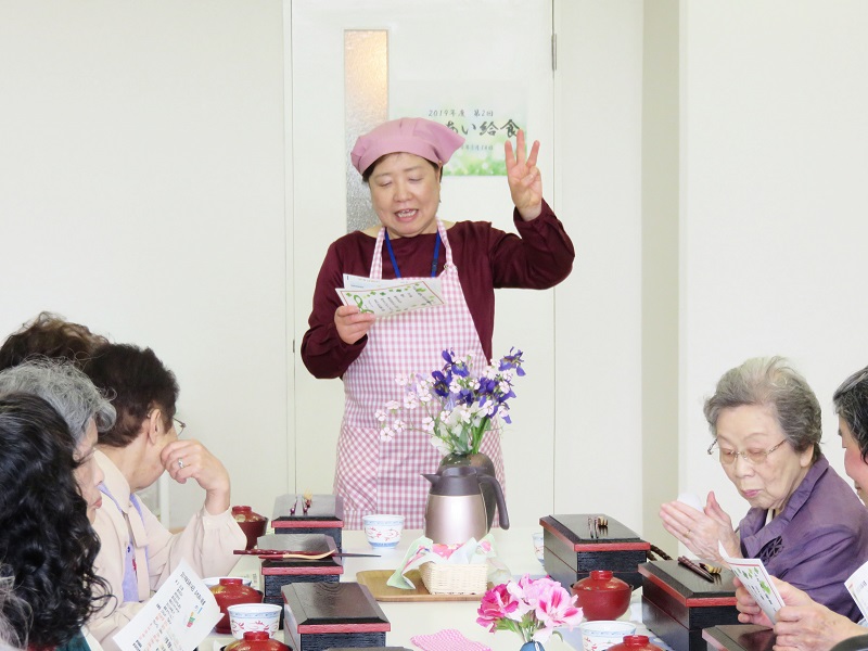 ふれあい給食の様子5