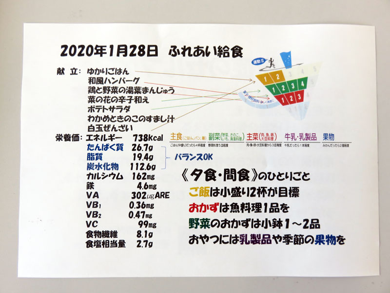 ふれあい給食の様子7