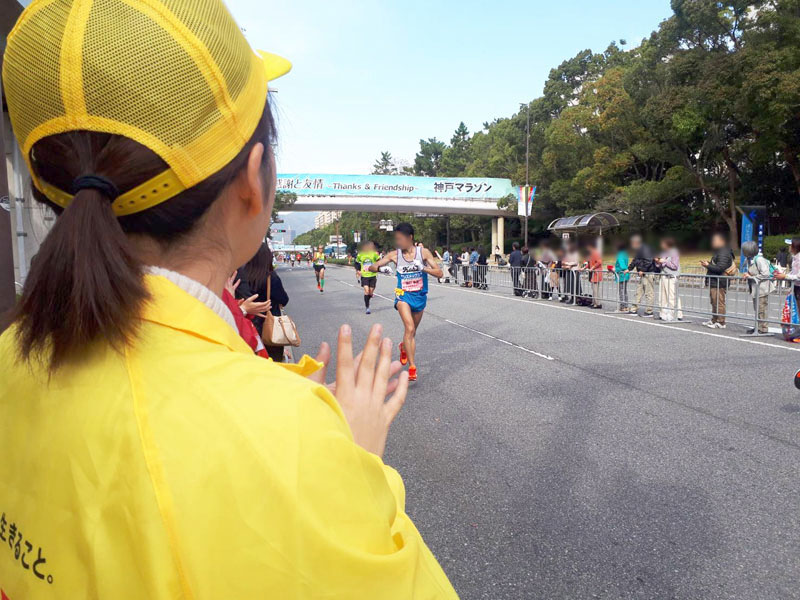 神戸マラソンの様子1