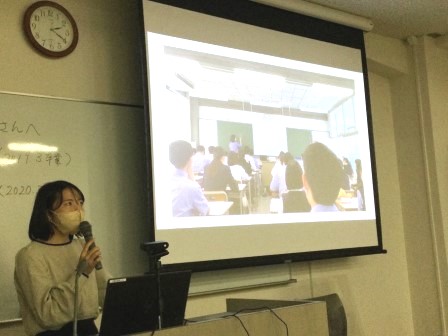 座学での授業の様子